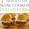 Cook Once, Eat All Week: Pulled Pork Edition.