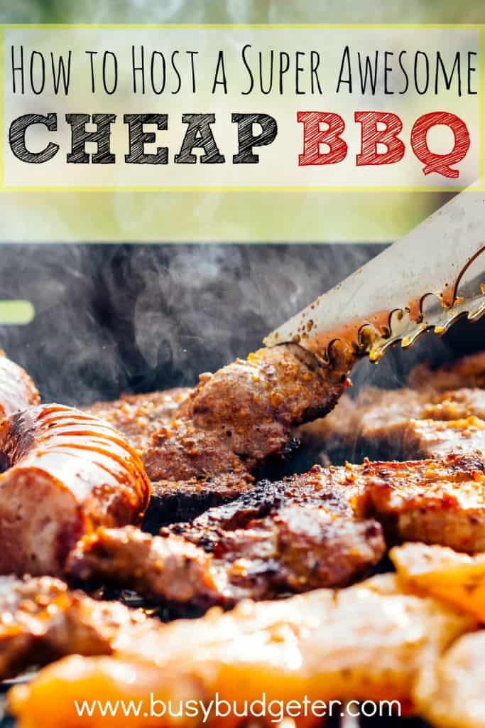 How to host a super cheap BBQ