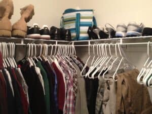 cheap closet organization 