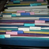 Financial File Cabinet: Organized and Easy to Keep Up.