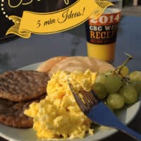 Quick Breakfast Ideas (5 to 15 minute Breakfasts!)