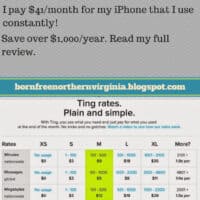 I pay $41.00/month for my iPhone Plan! Ask me how:)
