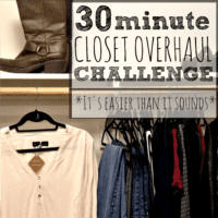 30 Minute Closet Overhaul Challenge: 30 Minutes To Your Dream Wardrobe!