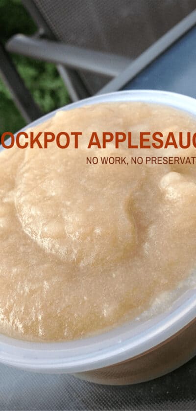 crockpot applesauce recipe