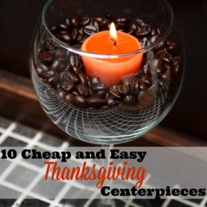 inexpensive thanksgiving table decorations