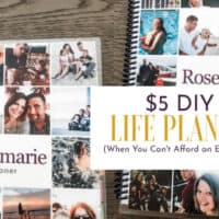 DIY Life Planner for Less than $5!