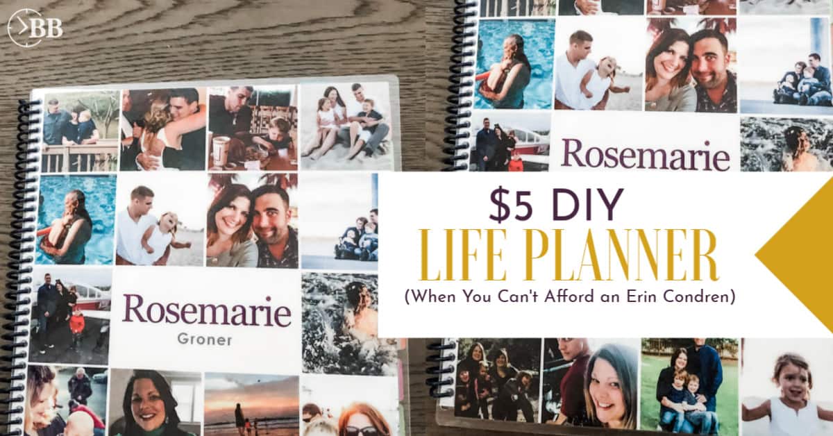 Diy Life Planner For Less Than 5