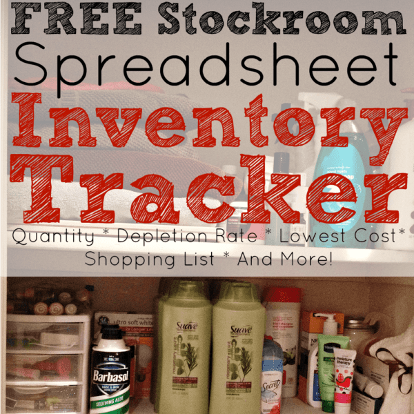 The 3 Reasons You Need a Home Supply Closet and a FREE Home Supply Closet Inventory Tracker
