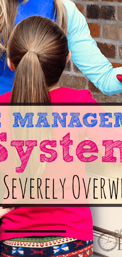 Time management system for the severely overwhelmed!