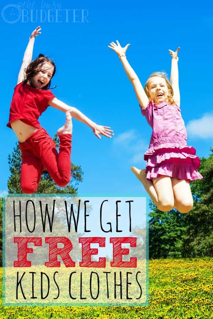 3 Ways To Get Free Kids Clothes... Every Year The Busy Budgeter