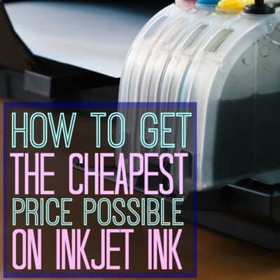 How to get the cheapest inkjet printer ink