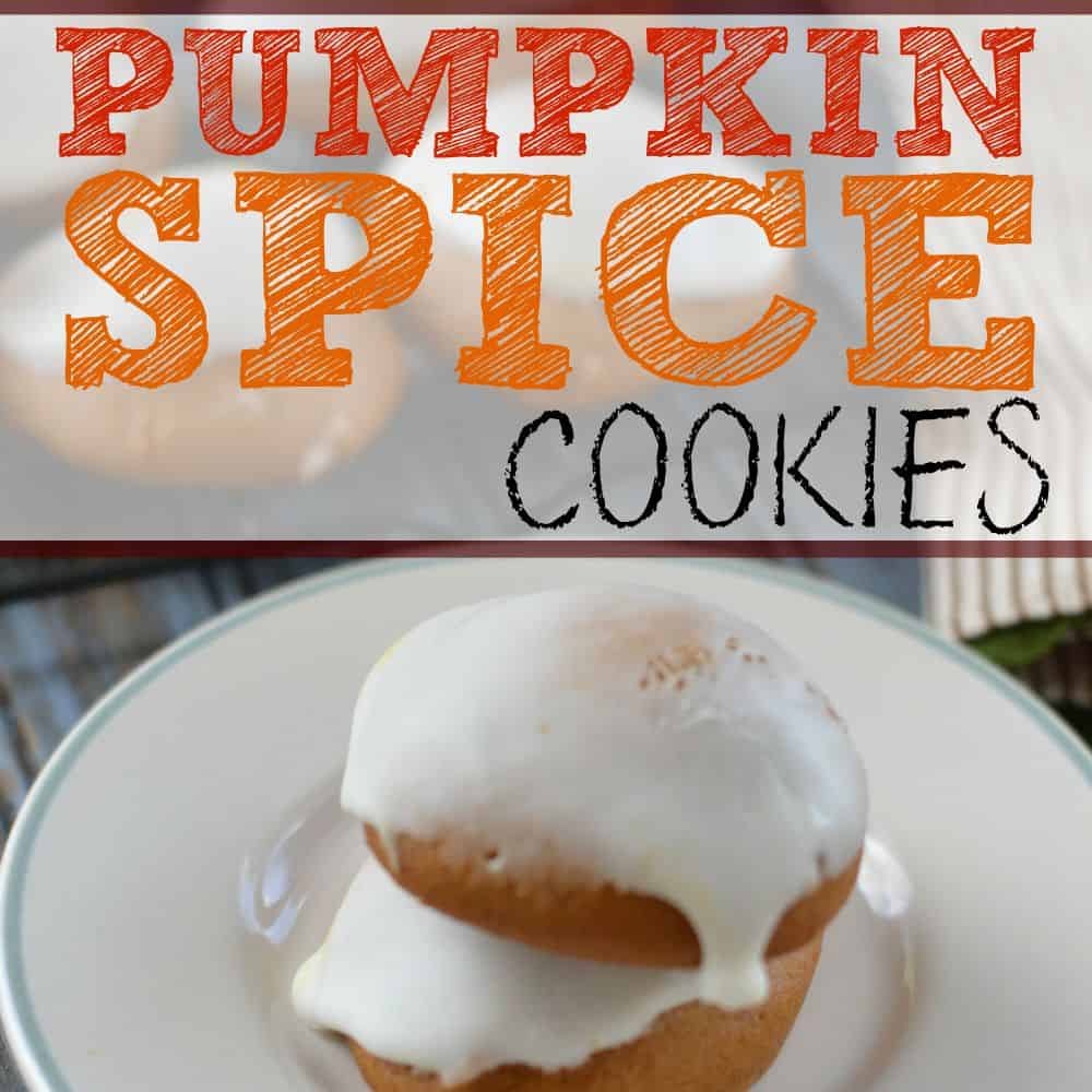 Super Easy Pumpkin Spice Cookies The Busy Budgeter