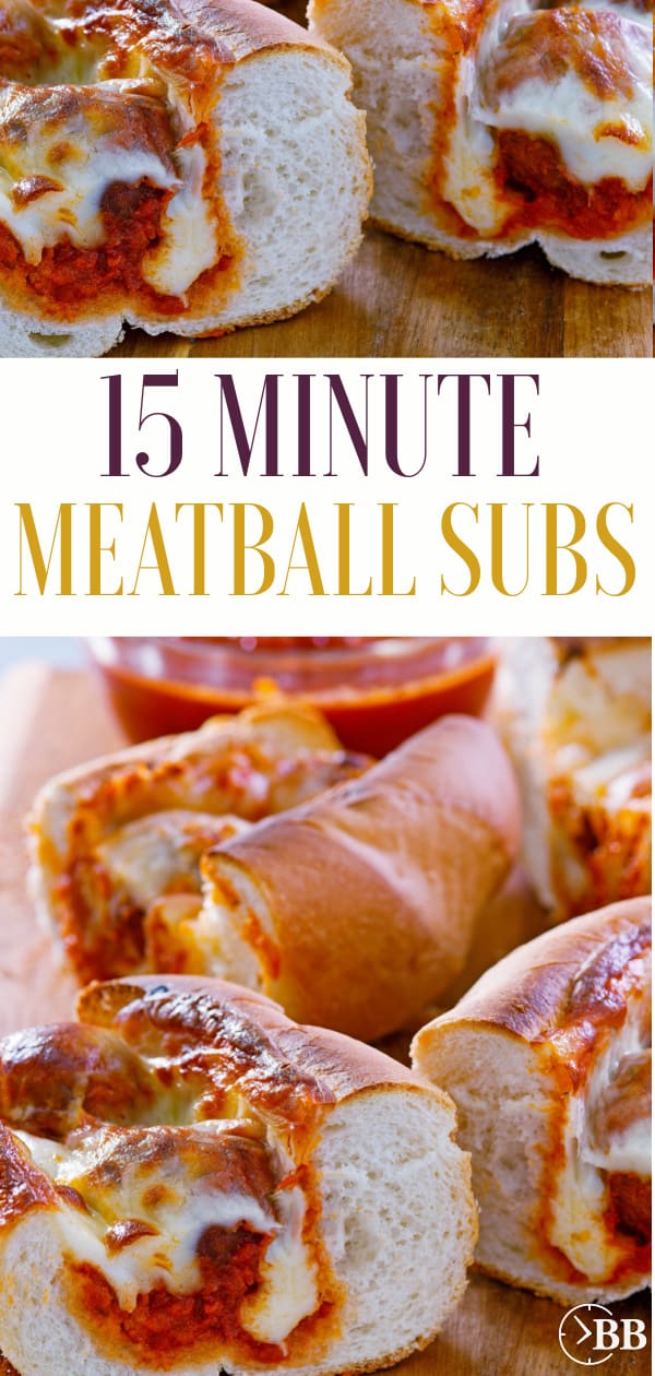 15 Minute Easy Meatball Subs With Frozen Meatballs! Busy Budgeter