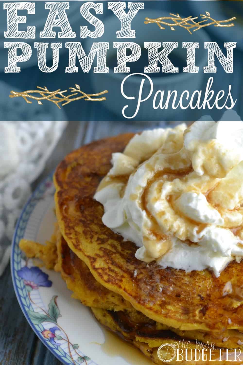 Easy Pumpkin Pancakes