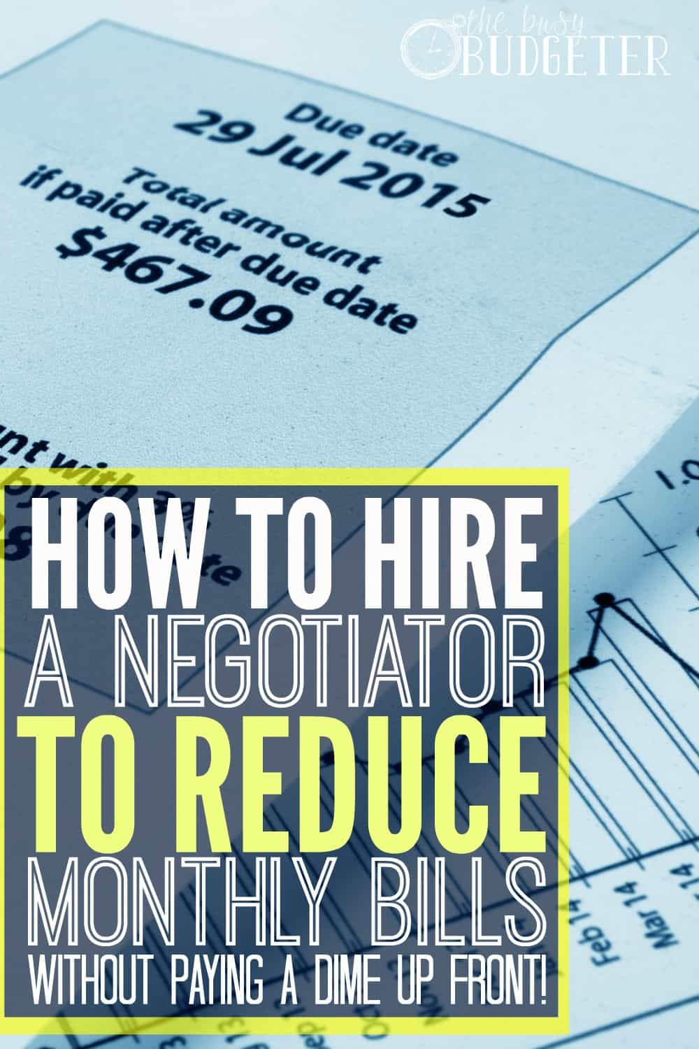 How to hire a negotiator to reduce monthly bills