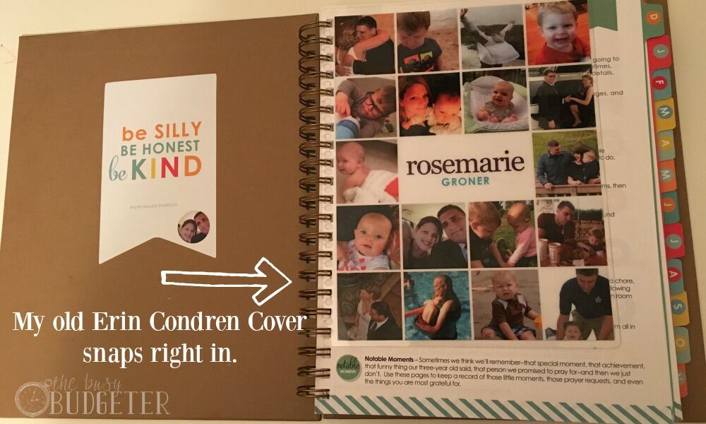 The Living Well Planner Erin Condren Cover