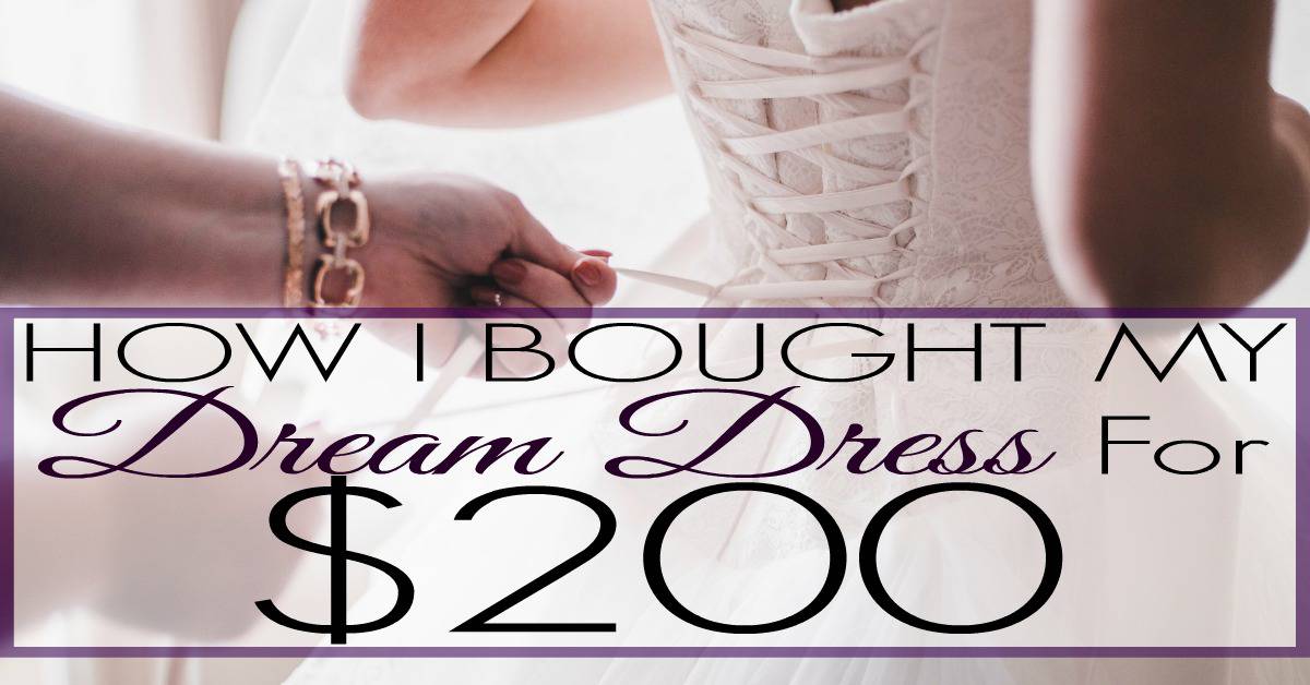 How I Found the Cheapest Wedding Dress The Busy Budgeter