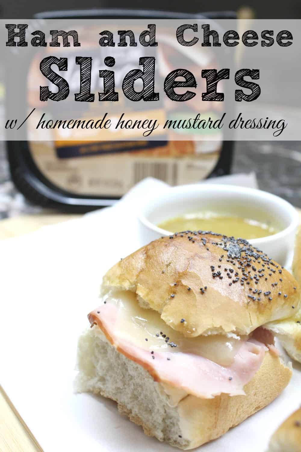 Ham and cheese sliders - Yummy! This recipe looks so delicious and fast - and I can definitely feel good about skipping the drive-through. Plus my kids will totally devour them too! Win-win!