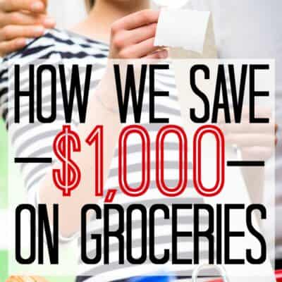 Save money on groceries