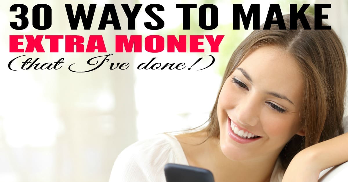 30 Side Hustles That You Easily Can Start Today! - The Busy Budgeter