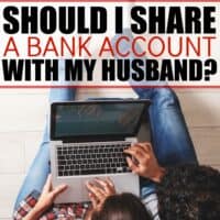 Should I share a bank account with my husband?