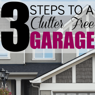 clutter free garage