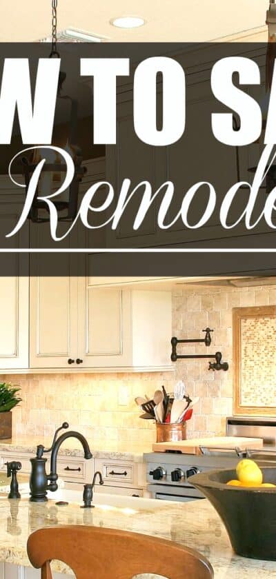 how to save on remodeling