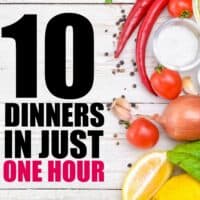 Super Easy Freezer Cooking. 10 Meals in an Hour. Rotating Menus.