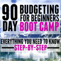 90 Day Budget for Beginners Boot Camp
