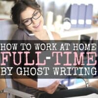 How I Make a Full-Time Income by Ghostwriting.