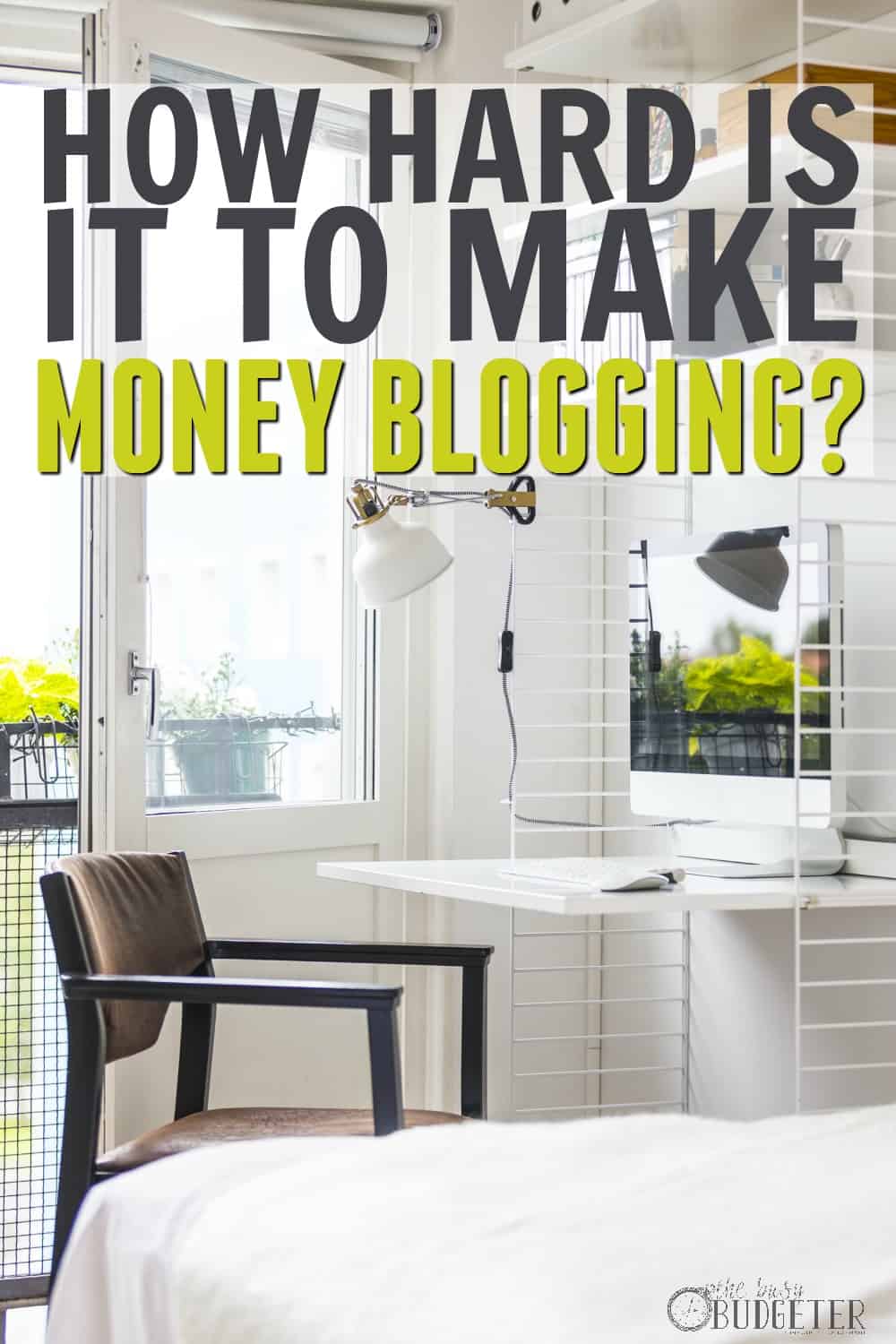 How hard is it to make money blogging? Well, this was eye opening. I was expecting the usual fluff and not that! I want to start a blog so bad and never even thought about half of that. Great for blogging for beginners or blogging for money. 