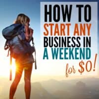 How to Create a Side Business This Weekend for $0