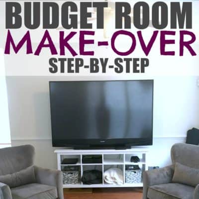 DIY room makeover