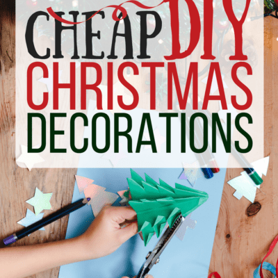 Cheap & Easy DIY Christmas Decorations- Thanks! I was trying to figure out how to decorate for Christmas when you’re on a budget since my bank account is struggling :( These cheap DIY Christmas Decorations are perfect!