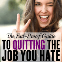 How to Quit Your Job (and find one that you love.)