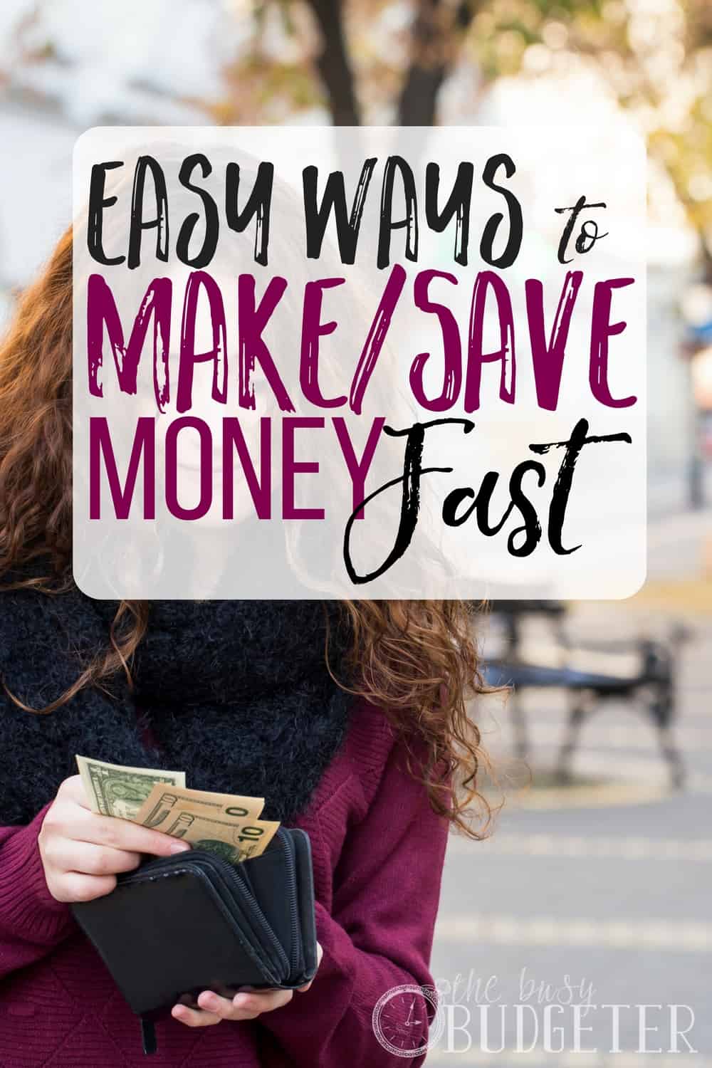 Great ideas to make money fast! I'm trying to find ways to make money from home and get some side hustle ideas. This was full of them. These are more ways to make a bunch of money quickly rather than start a business or a career, but definitely helpful. 