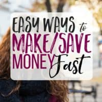 How to Save/Make Money Fast