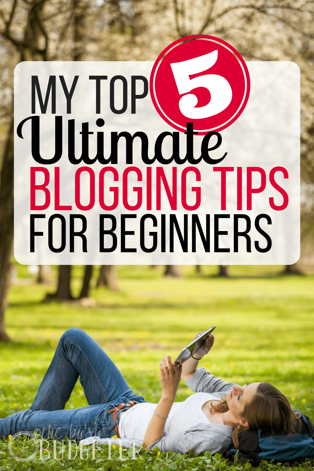 My Top 5 Ultimate Blogging Tips for Beginners. This was so helpful! I have been struggling with my blog. These tips gave me direction and easy to follow ideas! 