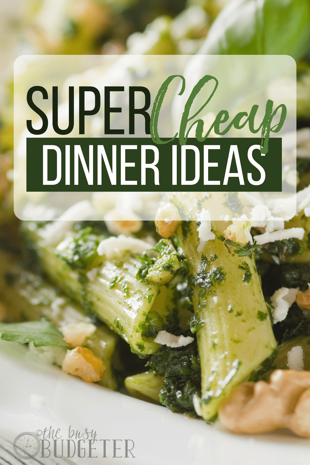 Great list! Our grocery budget is tight and I needed cheap dinner ideas to fill up my menu plan for the month. There were tons of good ones in here!