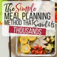 Save on Groceries with this Simple Meal Planning Method.
