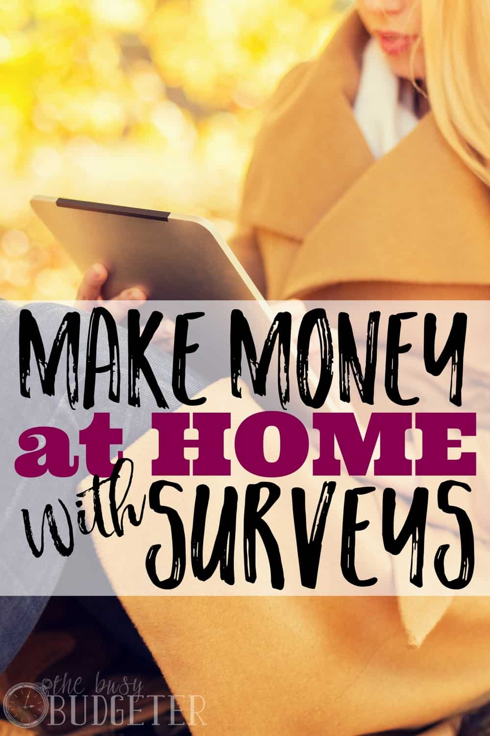 I can't even begin to tell you how much I love easy ways to make money from home! I never knew that I could actually make money with surveys, but this article tells you exactly how you can make it work for you! Who doesn't love having some extra money-- am I right??