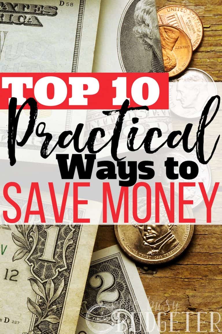 10 Practical Ways to Save Money | Budgeting Basics | The Busy Budgeter