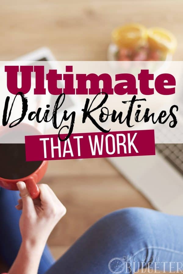 Ultimate Daily Routines: A Guide to Creating a Daily Routine That Works ...