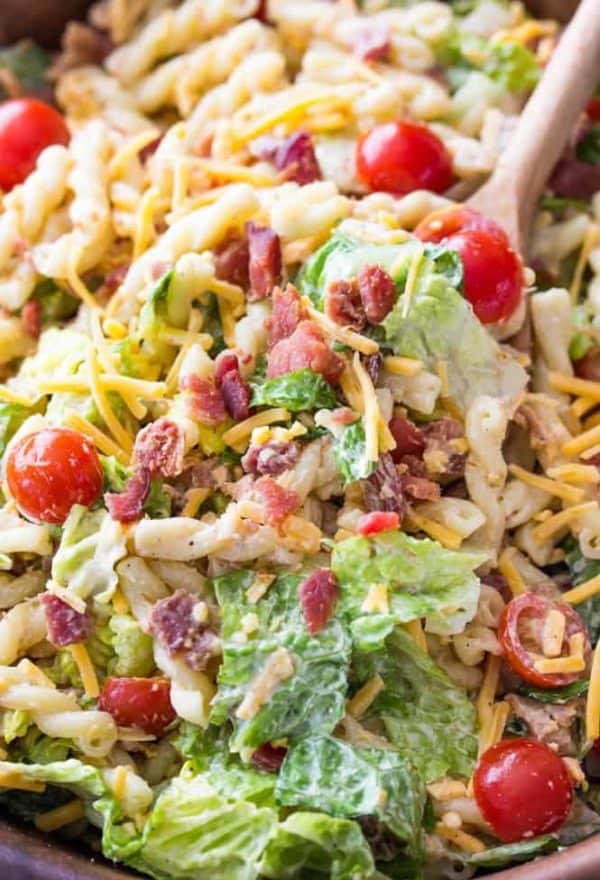 15 Minute Blt Pasta Salad