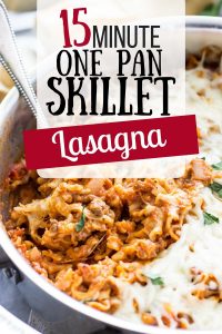 This lasagna is perfect for family dinner night - everyone loves it! One of my favorite quick family dinner recipes that we can't live without!