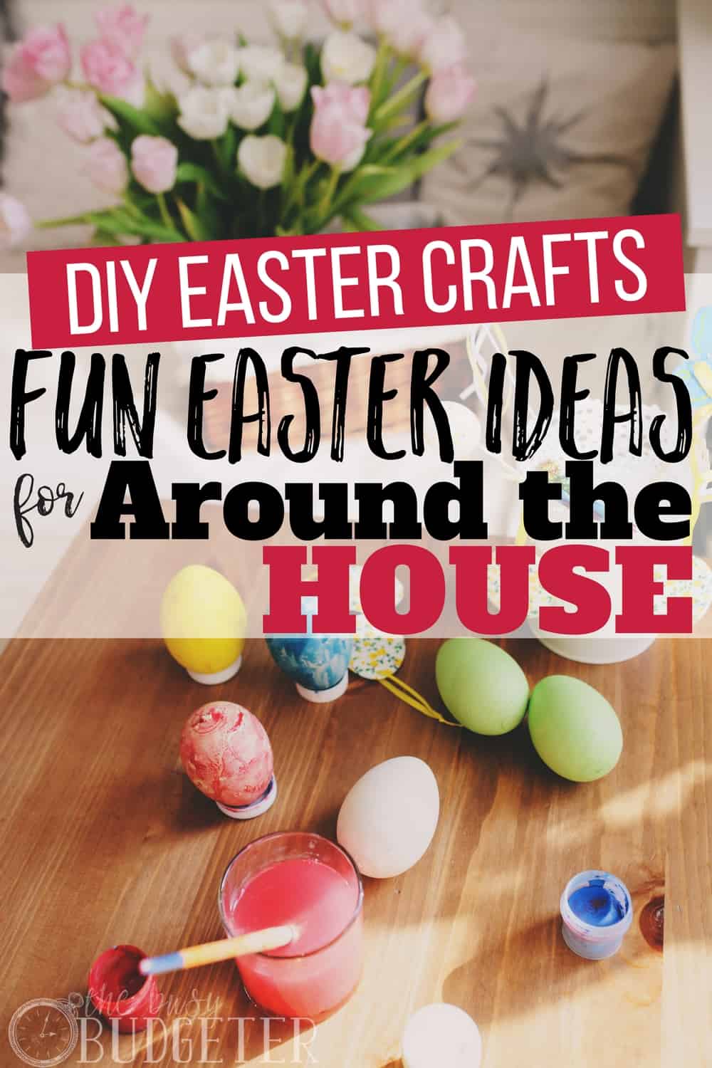 This list of easy and CHEAP DIY Easter crafts is so great! So many fun and creative ideas I never would've thought of and they're all so affordable! I am definitely going to be saving this post so I can make a few of these awesome Easter crafts for my home. Thanks for pulling this together!