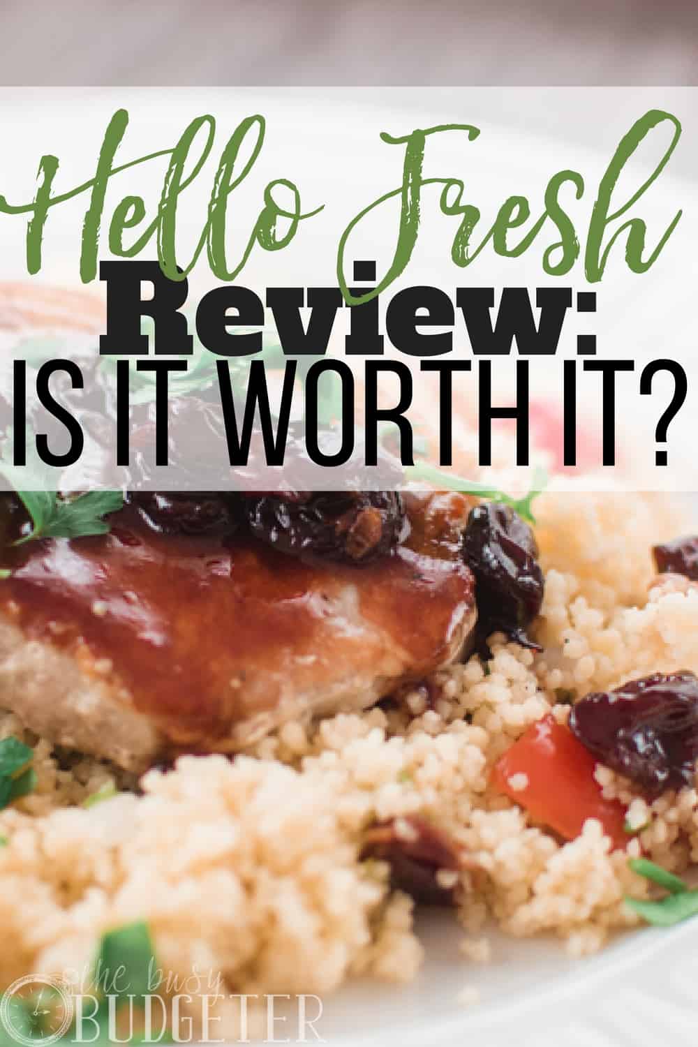 It's so refreshing to find such an honest Hello Fresh review! I've always wondered if this was worth it and if it would really help me with my grocery budget. I'm so glad I stopped to read this today!