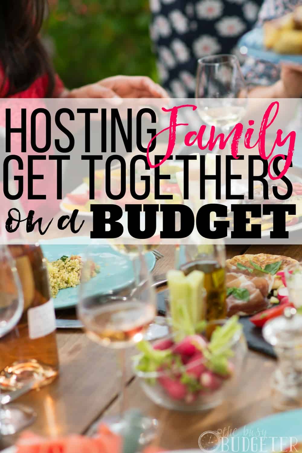 Every year MY home is where we host family get-togethers and I'm always worried about sticking to a budget. These are great budget party tips! Definitely save this post if you want to throw a fun family party for LESS!