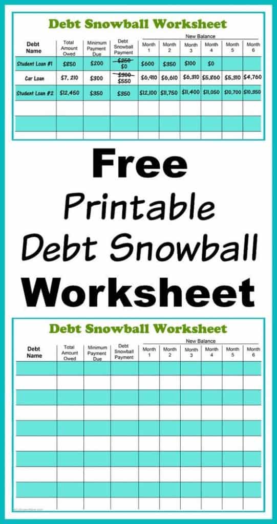 budgeting printables from pinterest