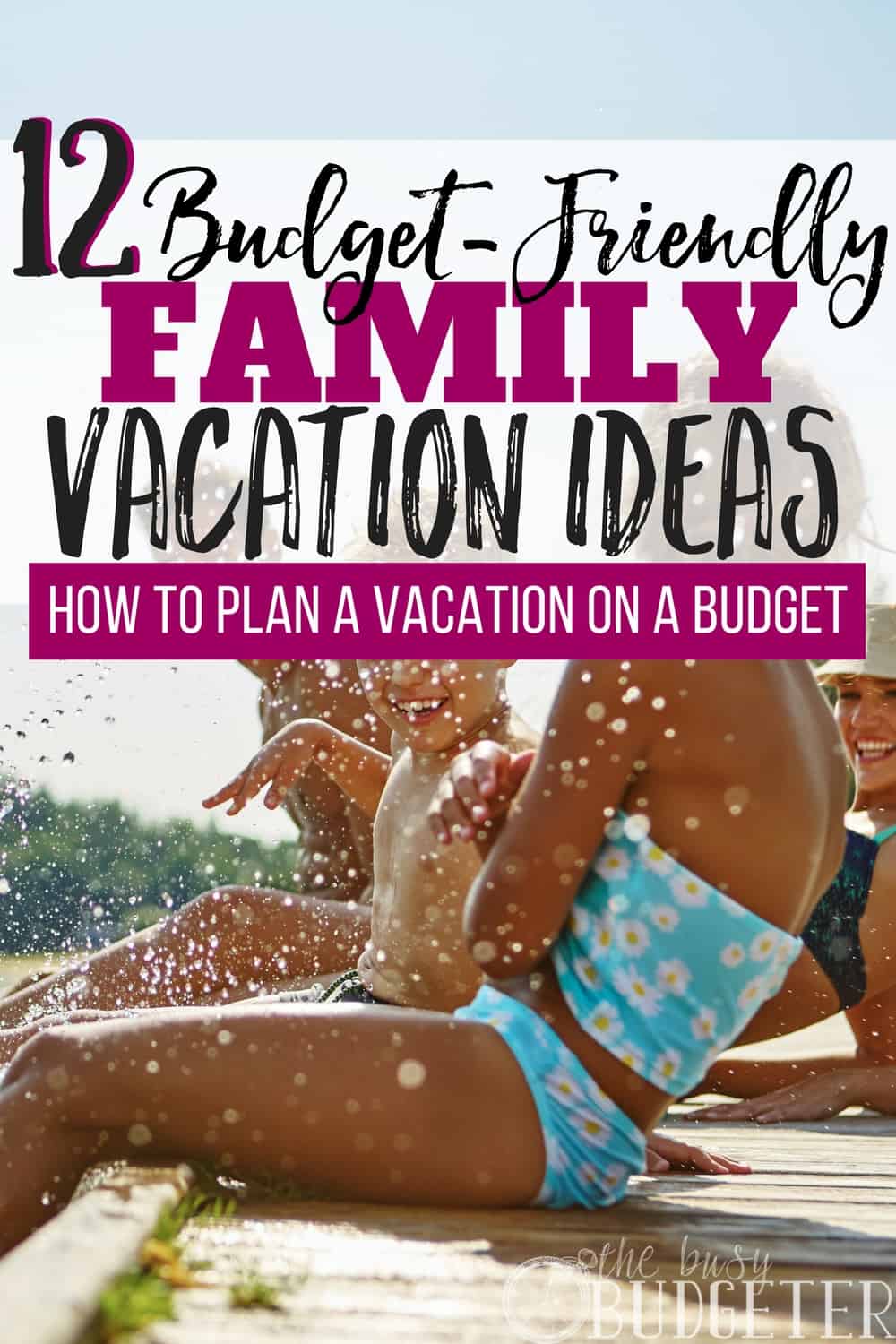 I never knew how to plan on vacation on a budget without tons of stress and planning. These budget friendly family vacations are totally doable on our tight budget! My kids are going to have so much fun this summer.. such a great article-- I can't wait to start planning vacation! 